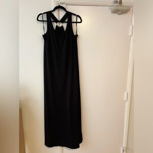 Cuyana Black Cotton Sundress XL.